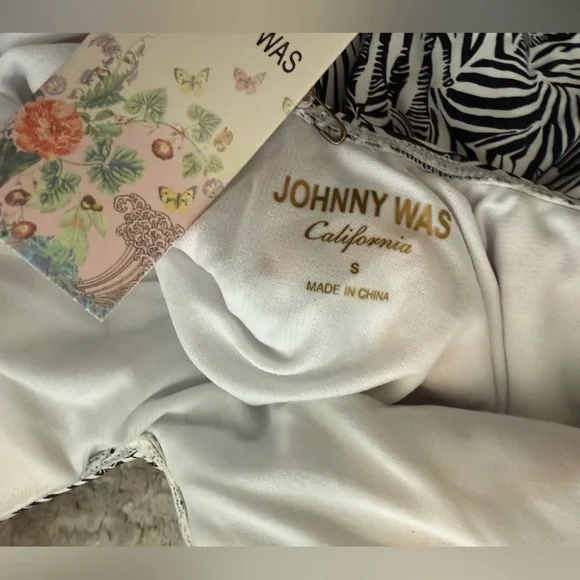 Johnny Was Spring Halter Embroidered One Piece - Picture 5 of 7